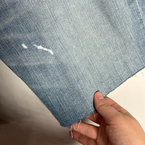 Madewell 9” denim distressed shorts size W28 - Picture 8 of 15